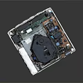 Modern game console home game console Nintendo game console vintage game console 3d model