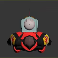 Mech Warrior Mech Soldier Machine Battlearm Mechanical Battlearm Machine Fighter Robot 3d model
