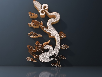 New Chinese Carved Hardware All Kinds of Carved All Kinds of Carved 3d model