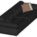 Middle-style multiplayer sofa 3d model