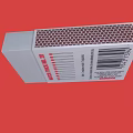 Redheads Matchbox With 20 Matches Red Packaging And Portrait Design