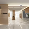 Modern Clothing Store Interior With Wooden Displays Mannequins White Clothes And Green Plants