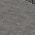 Gray Marble Pattern Floor Tiles in Well Lit Living Space 3d model