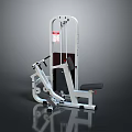 Heavy Duty Commercial Strength Training Fitness Machine With Adjustable Seat And Steel Frame