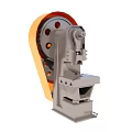 Industrial Stamping Equipment with Large Gear Mechanism and Metal Frame Structure
