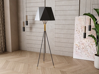 Floor lamp 3d model