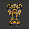 Modern Robot Bumblebee Transformers Mecha Warrior Machine Armor 3d model