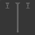 Contemporary Black Faucet Design Featuring Sleek Handle And Spout Components