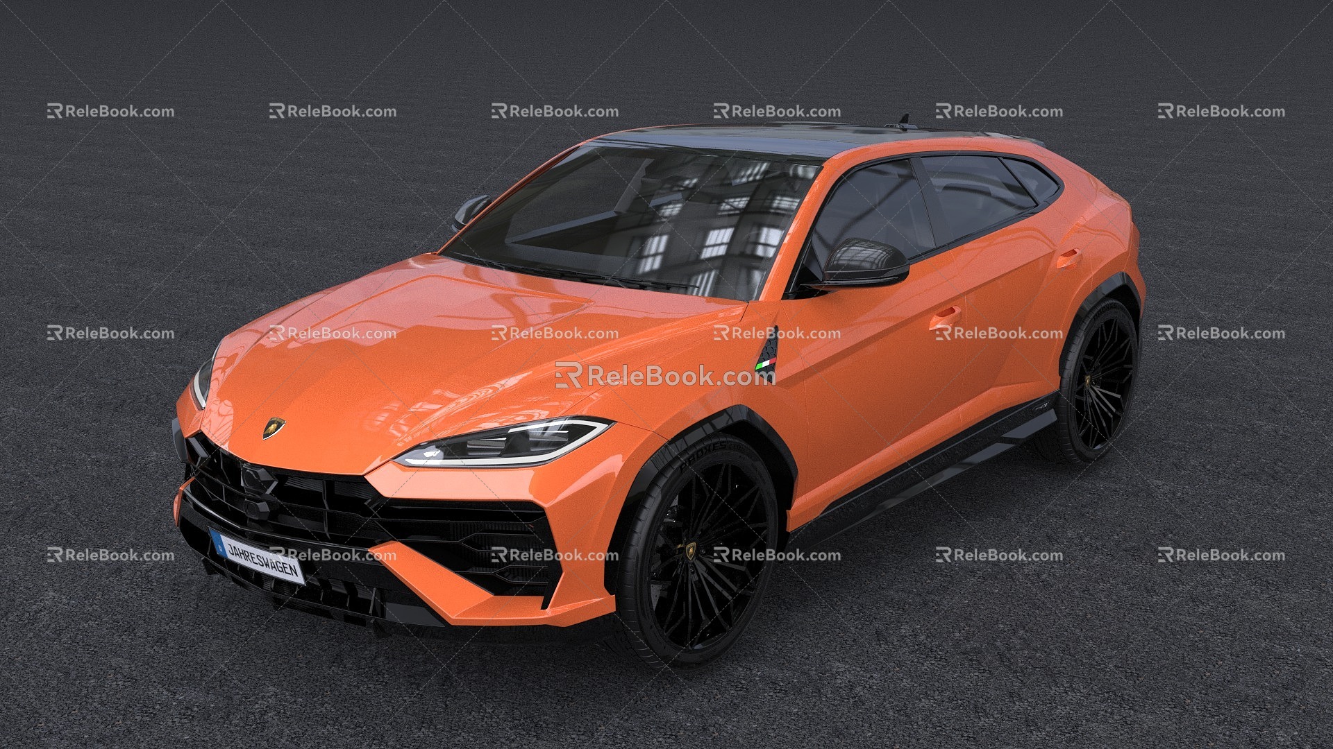 Hyundai Lamborghini Urus SE Luxury Car Super sports car 3d model