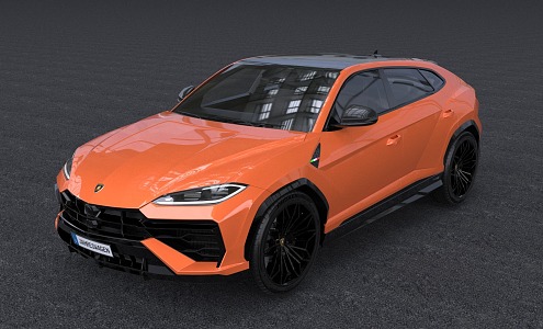 Hyundai Lamborghini Urus SE Luxury Car Super sports car 3d model