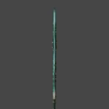 Fantasy Lightning Weapon suit 3d model