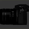 modern camera panasonic camera reflex camera slr camera 3d model