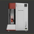 Red And White Speedy300 3D Printer With Compact Design And Professional Features