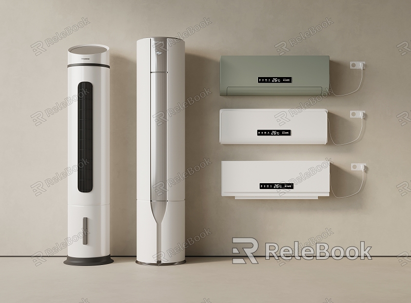 Modern air conditioner Vertical air conditioner Hanging air conditioner model