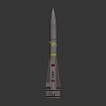 Space Rocket Model Showcasing Launch Vehicle Design For Space Exploration Missions 3d model