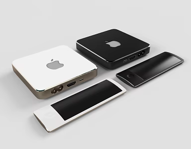 Apple TV Box TV Set Top Box Apple Box Multimedia TV Box Apple Set Top Box TV Box 3d model
