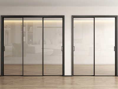 Modern sliding door glass sliding door glass door model