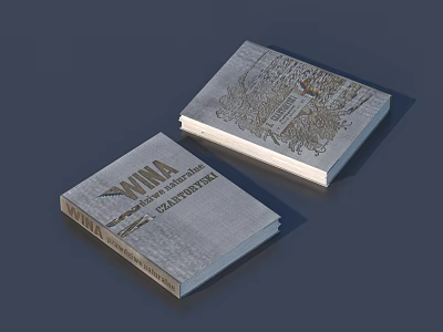 Premium Hardcover Magazines With Elegant Cover Design And Content 3d model