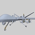 Realistic Aircraft High Model MQ9 UAV Unmanned Reconnaissance Aircraft Reaper Reaper Reaper Reaper New Unmanned Combat Aircraft US Air Force 3d model