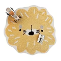 Soft Yellow Flower Shaped Plush Rug Ideal for Kids Play Room Decor