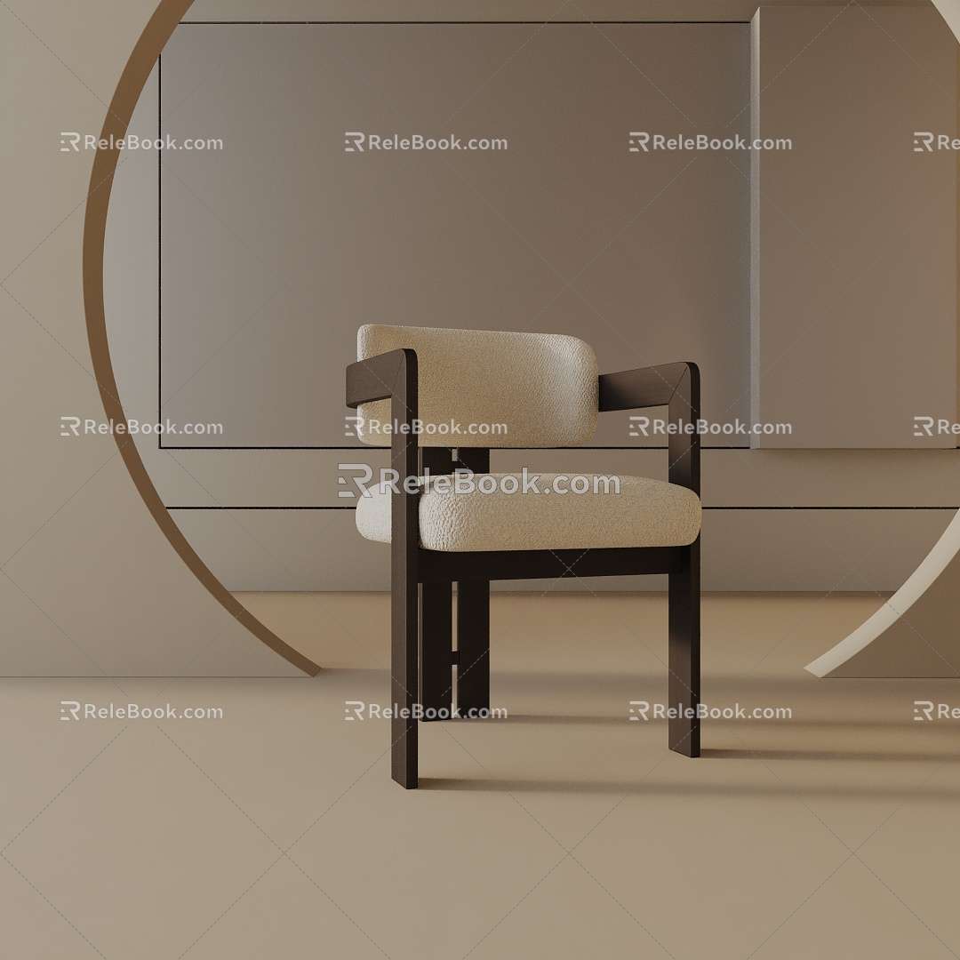 Modern Dining Chair 3d model