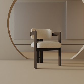 Modern Dining Chair 3d model