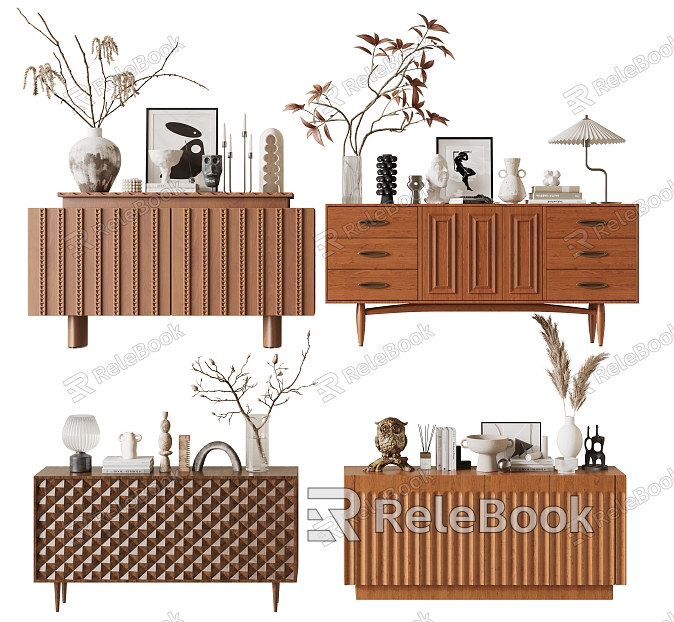 Quiet sideboard model