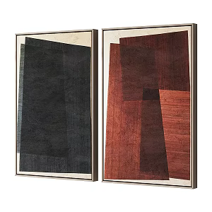 Decorative Painting Hanging Painting 3d model