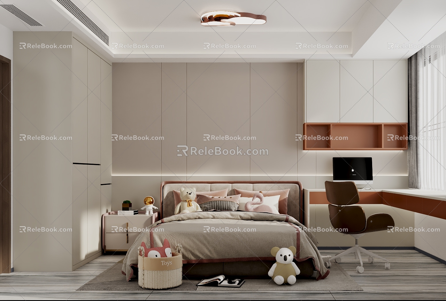 Bedroom Children's Room 3d model