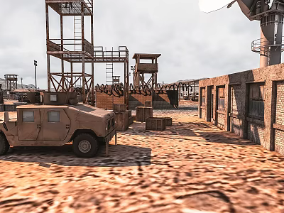 Modern CS Camp Activities 3d model