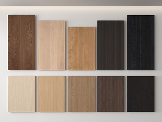 Modern wall panel 3d model