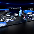 Interactive Zone For Car Display With Amazing Design And Vehicle Models