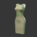 Elegant White Sleeveless Fitted Dress With Silver Waist Belt Design