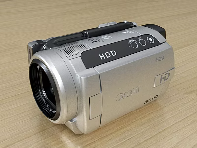 JVC Digital Camcorder With HDD HD 40GB Storage And WIDE Lens 3d model JVC Digital Camcorder With HDD HD 40GB Storage And WIDE Lens 3d model