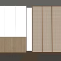 Log wardrobe 3d model