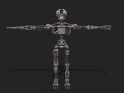 sci-fi mecha sci-fi robot bionic robot artificial intelligence war machine robot 3d model