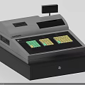 Smart Cash Register With Touch Display Keypad And Secure Drawer For Retail Transactions