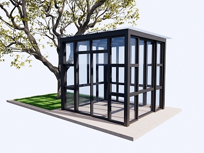 Pavilion sunshine room 3d model