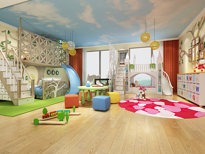 Kindergarten 3d model