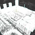 Industrial Equipment In Urban Industrial Zone With Factory Buildings And Heavy Machinery
