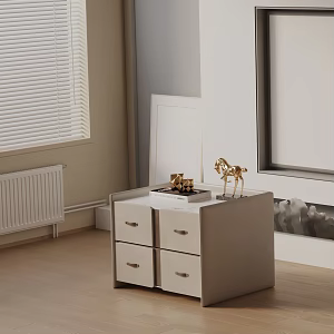 Modern Bedside Cabinet 3d model