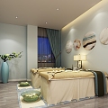 New Chinese Beauty Salon 3d model