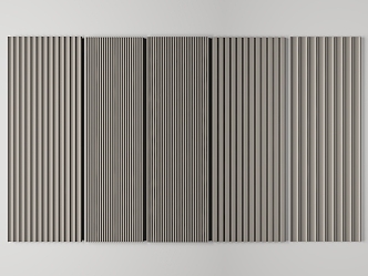 Modern wall plate, wall plate, grille plate, great wall plate, wave plate 3d model