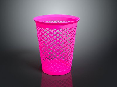 plastic basket plastic basket plastic basket realistic 3d model