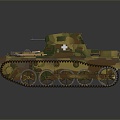 Modern tanks, military vehicles, mechanized units, armored units 3d model