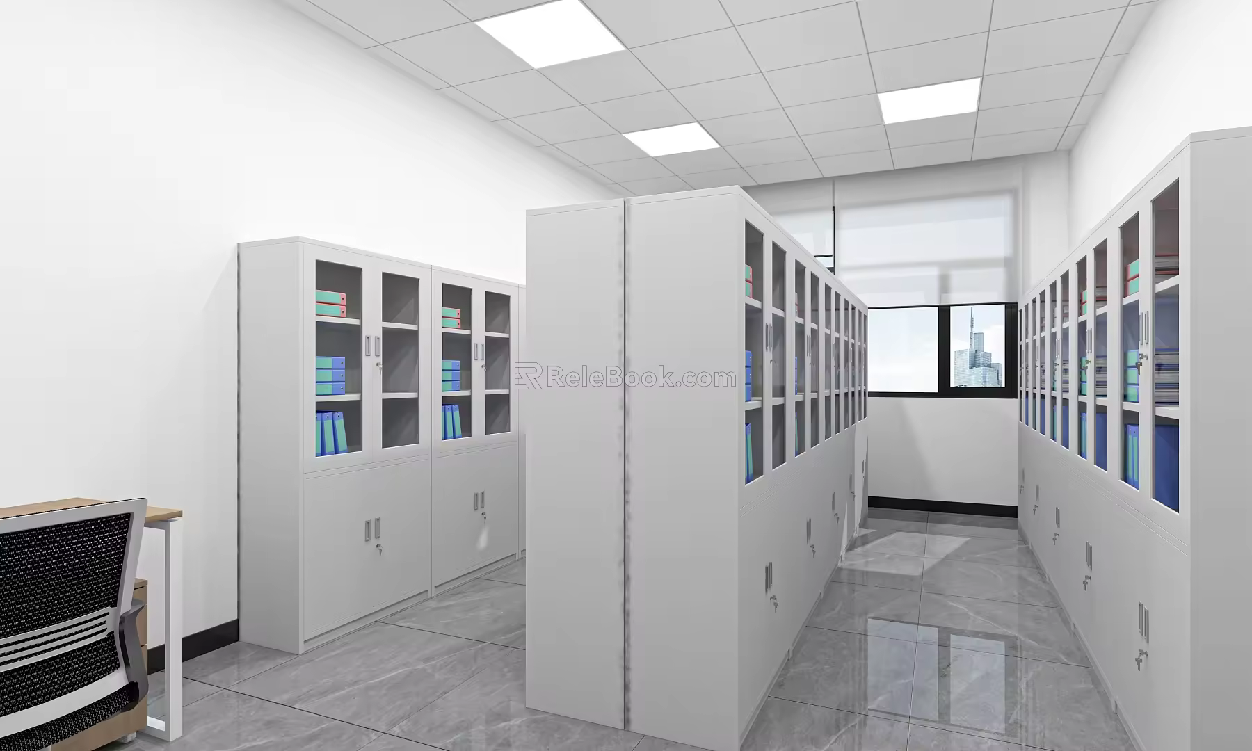 Simple reference room 3d model