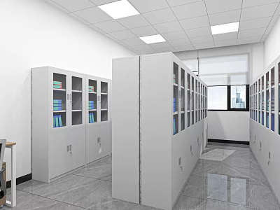 Simple reference room 3d model