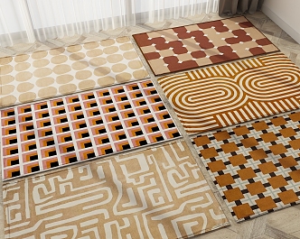 Modern Carpet 3d model