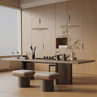 Modern Tea Room 3d model
