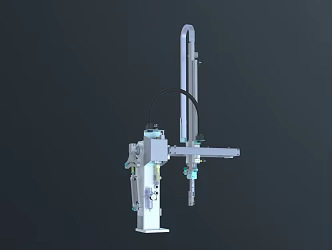Mechanical equipment of manipulator oblique-back manipulator electronic motor 3d model
